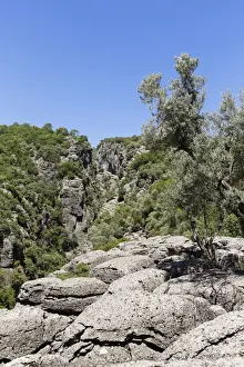 Mountain Chain Prints: Gorge, Taurus Mountains, Koepruelue Canyon National Park, Antalya Province, Turkey