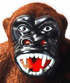 Captivating Art Illustrations Collection: Gorilla Close Up