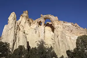Eroding Prints: Gosvenor Arch, Cannonville, Utah, USA, America