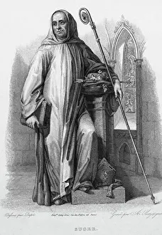 Staff Prints: Gothic Art Influence Saint Denis