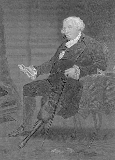 Constitution Prints: Gouverneu Morris Seated/Illustration