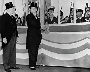 Gov. Olson Unlocks Golden Gate