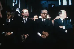 Weaver Prints: Government Officials at Funeral for Martin Luther King Jr