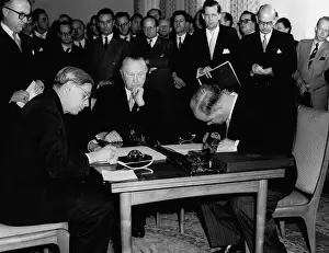 Conant Prints: Government Officials Signing a Treaty
