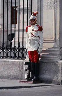 Lima Prints: Government Palace Guard