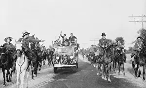 Government Troops Heading for Front