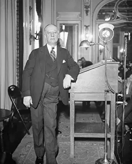Democrat Prints: Governor Alfred E. Smith Standing Alone