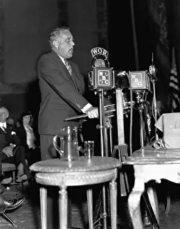 Loud Prints: Governor Franklin D. Roosevelt Speaking at the Metropolitan Opera House