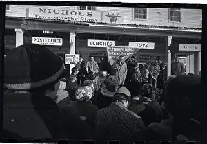 George W Prints: Governor George Romney Speaking to Supporters