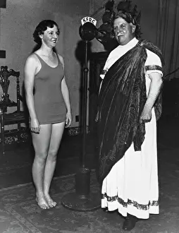 Huty31509 Prints: Governor James Rolph Jr. And Bernice Pheland - 1932 Olympics