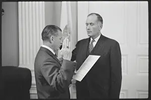 Governor John Volpe Swearing in Justice Paul Reardon