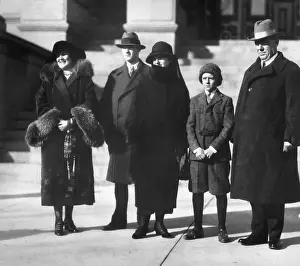 Governor Nellie Tayloe Ross With Family