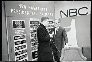 Manchester Prints: Governor Nelson Rochefeller Speaking to Press