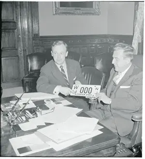 Trenton Prints: Governor Robert B. Meyner and Frederick J
