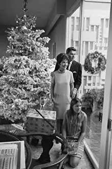 Governor Ronald Reagan With His Family
