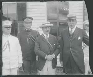 Festivity Prints: Governor Walsh and August Belmont