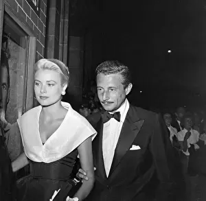 Grace Kelly With Designer Oleg Cassini