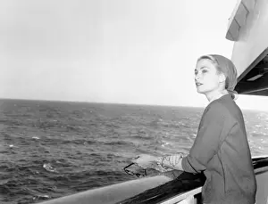 Azores Prints: Grace Kelly Looking Out to Sea