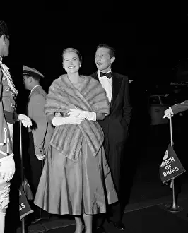 Grace Kelly and Oleg Cassini Wearing Formal Attire