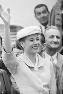 Grace Kelly Sailing to Monaco