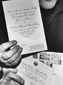 Generosity Prints: Grace Kelly's Wedding Invitation