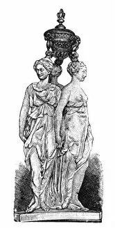 Greek Mythology Decor Prints Gallery: The Three Graces