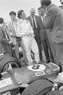 Driver Prints: Graham Hill At Track