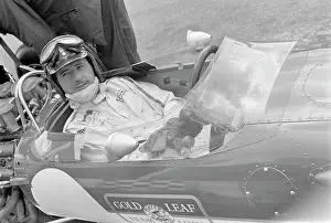 One Person Only Prints: Graham Hill Behind The Wheel