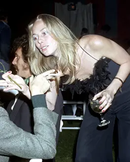 Gram Parsons Wife At A Party