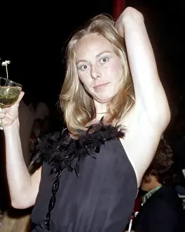 Gram Parsons Wife At A Party