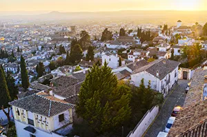 Images Dated 3rd March 2016: Granada Albaicin Sunset