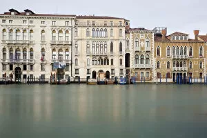 Images Dated 21st November 2012: Grand Canal, Canal Grande at dusk, Venice, Venezien, Italy
