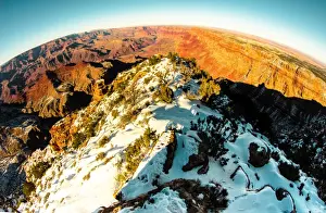 South Rim Prints: Grand Canyon Fisheye vision