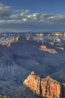 Prints of USA, Arizona, Grand Canyon National Park, North Rim, Bright Angel Point Grand Canyon Prints: Grand Canyon National Park