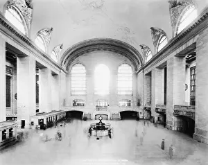 1910s Style Prints: Grand Central Depot Concourse