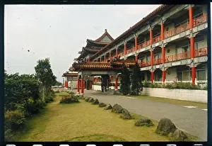 Grand Hotel Entrance in Taipei