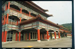 Taipei Prints: Grand Hotel Entrance in Taipei