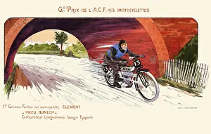 Race Prints: Grand Prix de L'A.C.F, 1913 (Motorcyclettes)