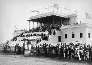 Hyderabad India Prints: Grand Race Stand