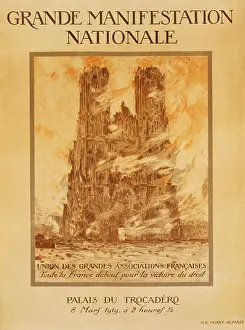 Notre Dame Prints: Grande Manifestation Nationale