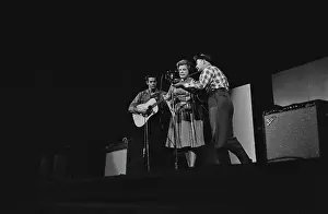 Huty25639 Prints: Grandpa Jones, American Singer-Songwriter & Banjo Player