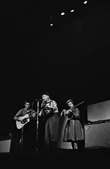 Huty25639 Prints: Grandpa Jones, American Singer-Songwriter & Banjo Player