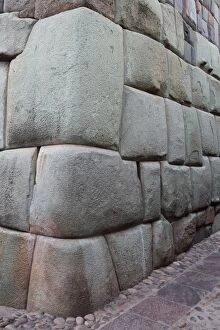 Images Dated 7th May 2015: Granite blocks fit perfectly in Inca wall, Cusco