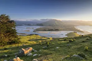 Grazing Ground Prints: Grassland, Hoopers Inlet at the back