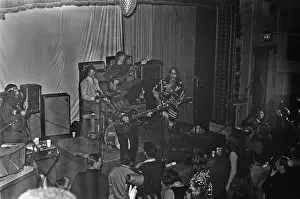 Concerts Prints: Grateful Dead At The Fillmore Auditorium