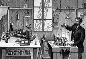 Gravity Prints: Gravity Experiment Atop Eiffel Tower