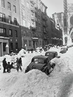 Huty30058 Prints: Great Blizzard Of 1947