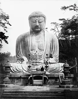 Buddhist Prints: Great Buddha of Kamakura