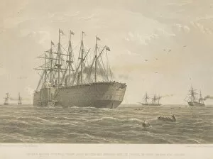 Steamboat Gallery: Great Eastern At Sea