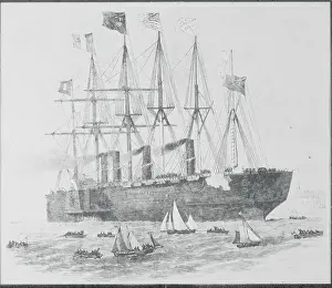 Great Eastern and Other Ships Sailing